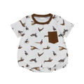 Pheasant Bubble Romper - Preorder