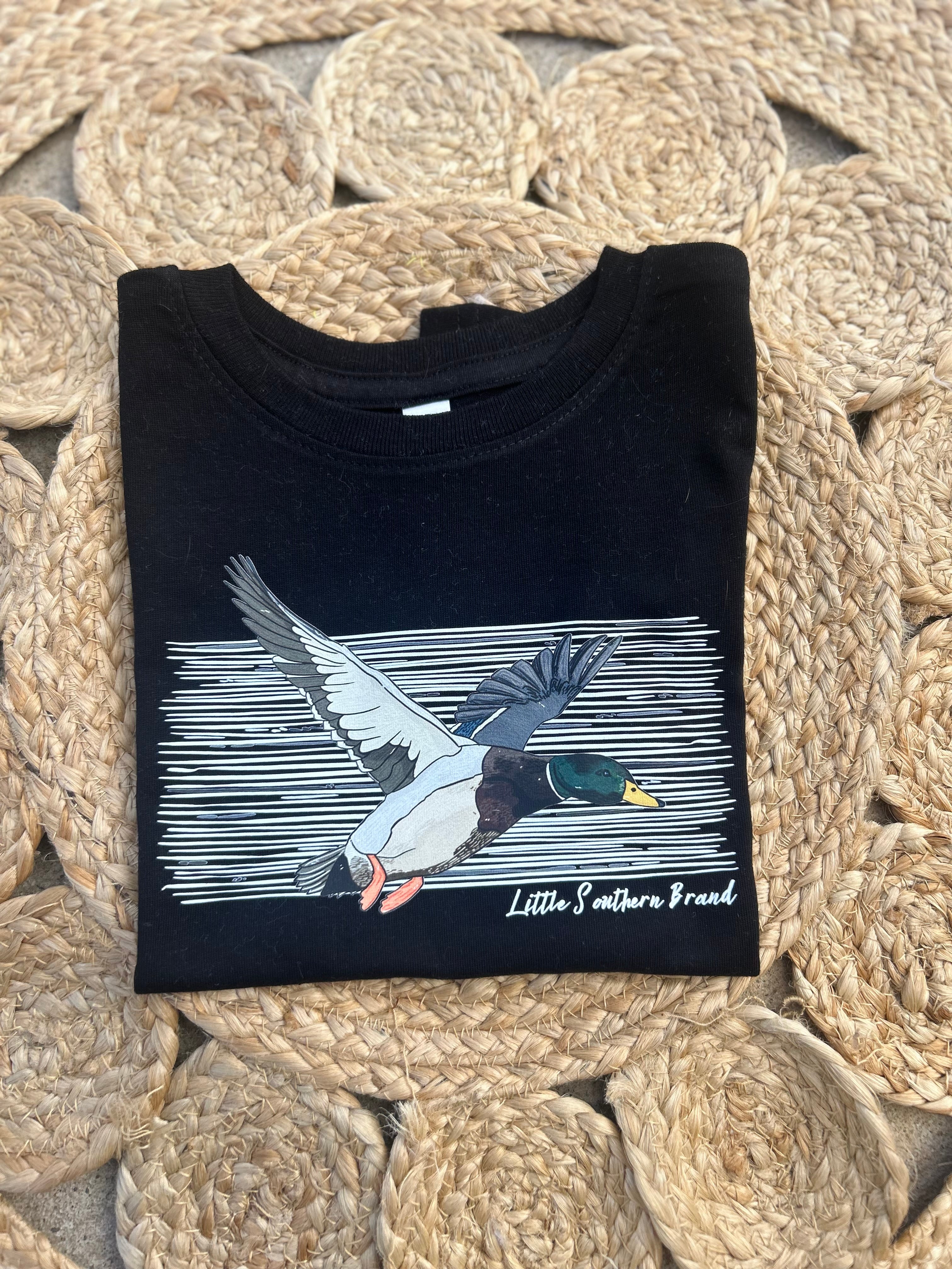 Flying Mallard Short Sleeve - Black