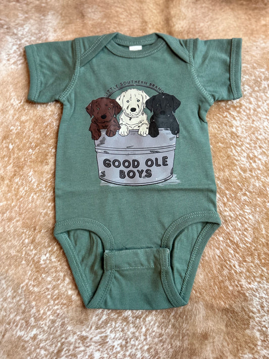 Good Ole Boys Onesie - NB