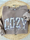 Camo Cozy Season Crewneck