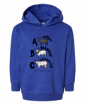 ABC Cow Breeds Hoodie - Royal