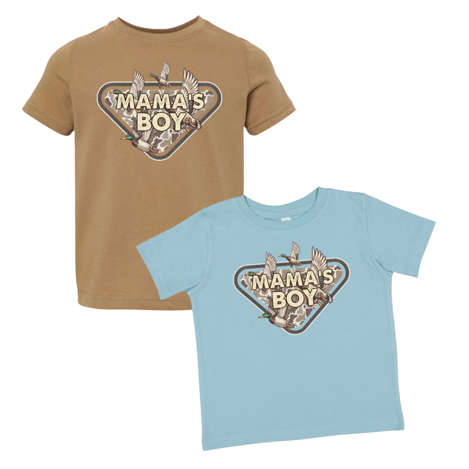 Ducks & Camo Mama’s Boy (Short Sleeve) - 2 colors