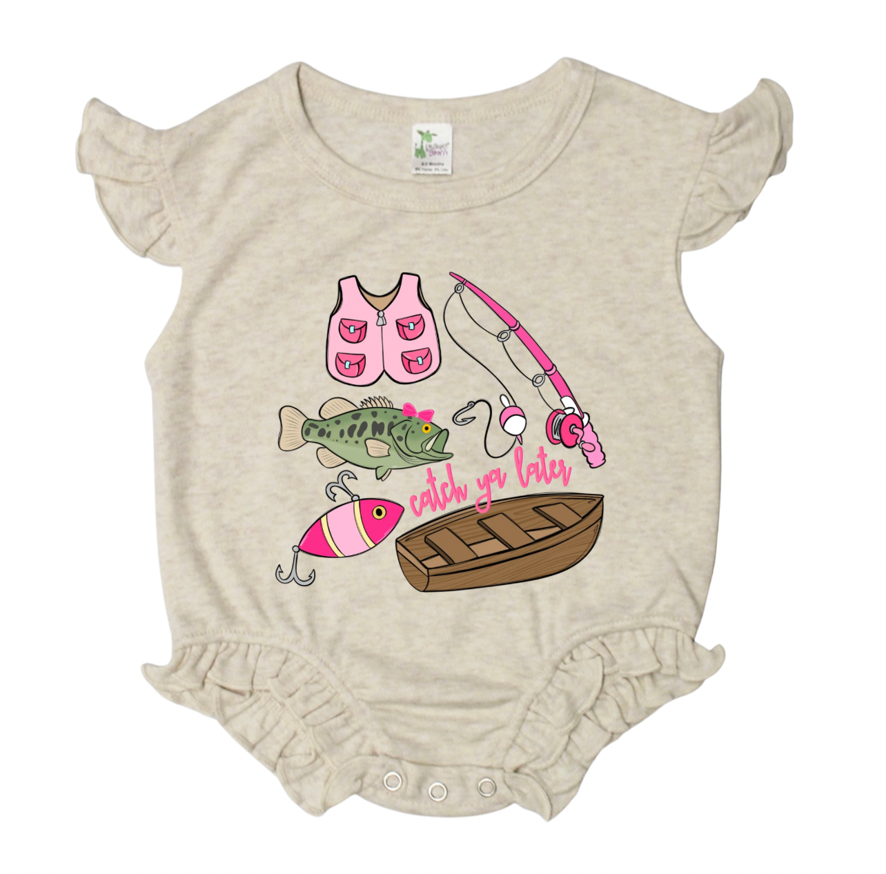 Catch Ya Later Ruffle Bubble | 2 colors