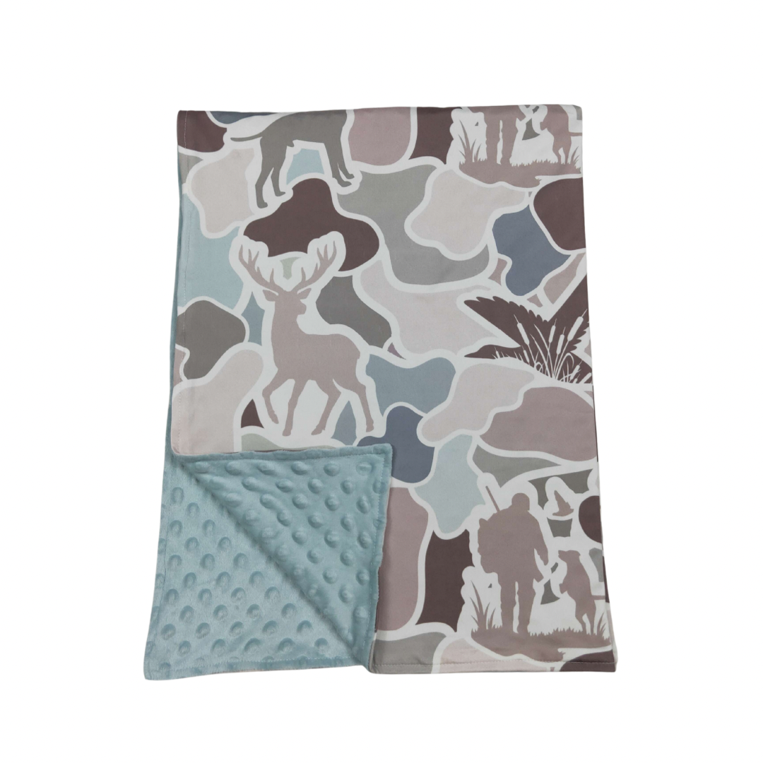 Little Hunter Camo Blanket - Preorder