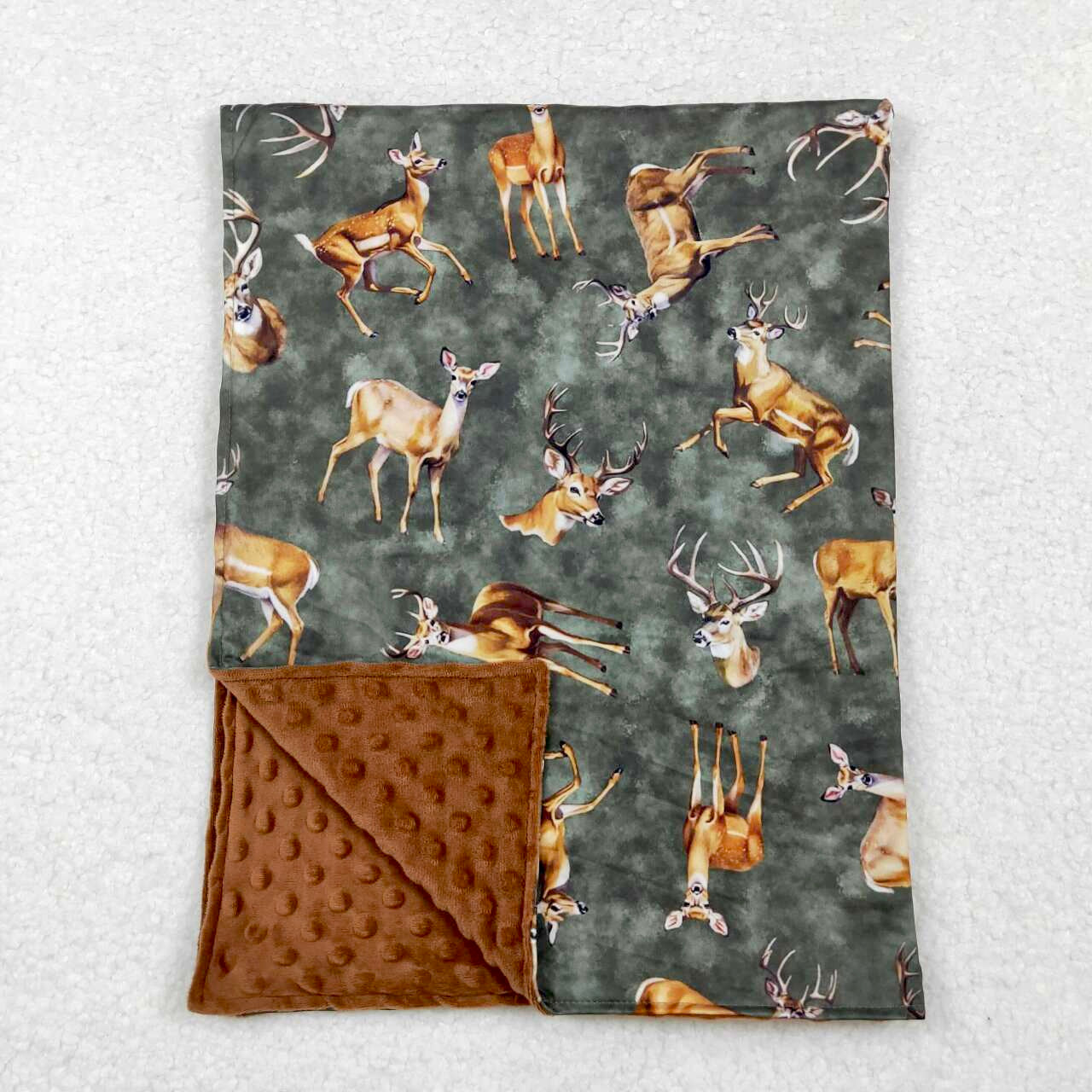 Deer Minky Blanket - Preorder