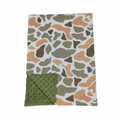 Orange Camo Blanket - Preorder