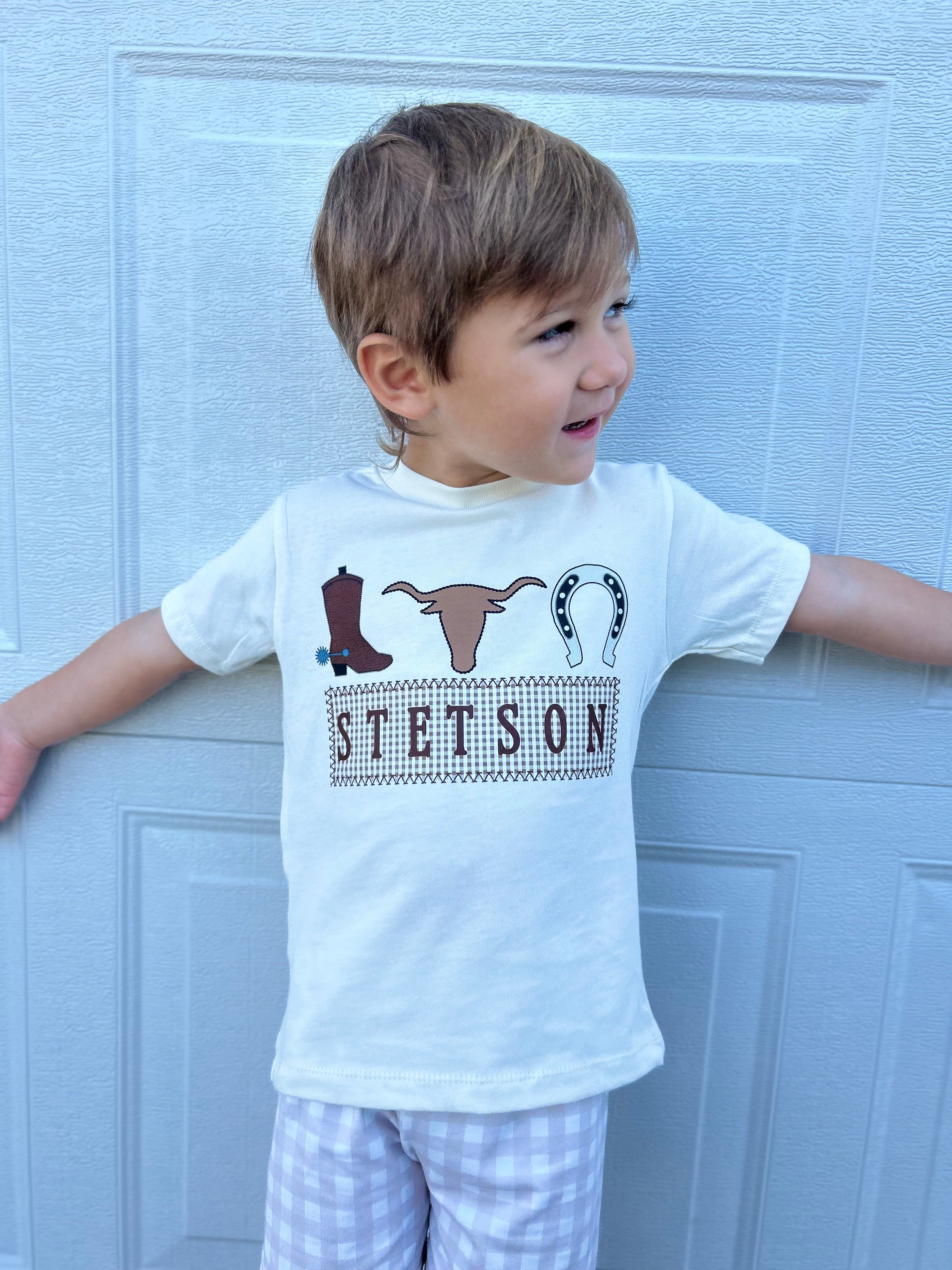Cowboy Name Tee - CUSTOM