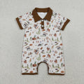 Wild West Collard Romper - Preorder