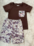 Dark Brown/Grey Duck Camo set - Preorder