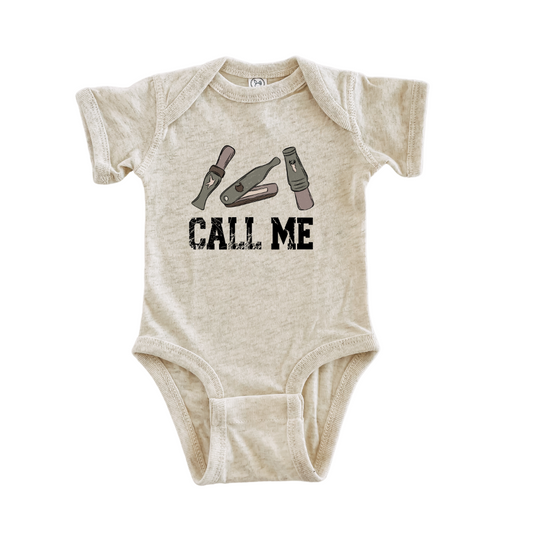 Call Me Duck Call Onesie