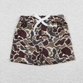 Brown Camo Shorts- Preorder