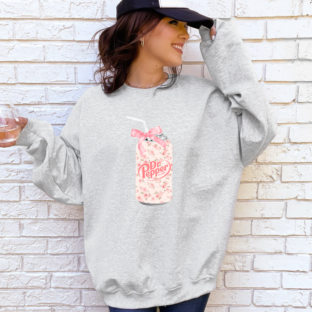 Coquette Dr.Pepper Crewneck