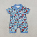 All American Boy Romper - Preorder