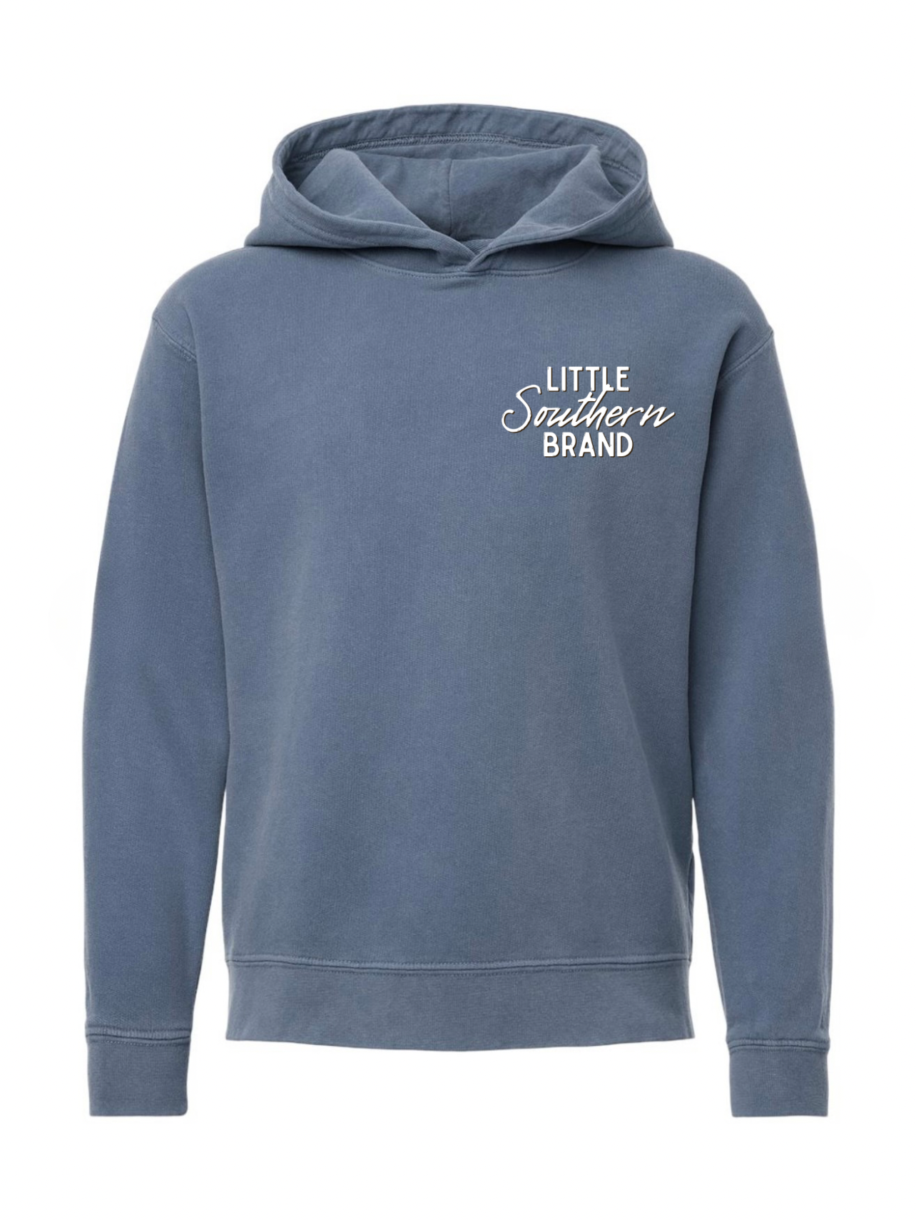 Cattle Checkin’ Buddy Hoodie - Denim