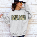 Old School Camo MAMA Crewneck