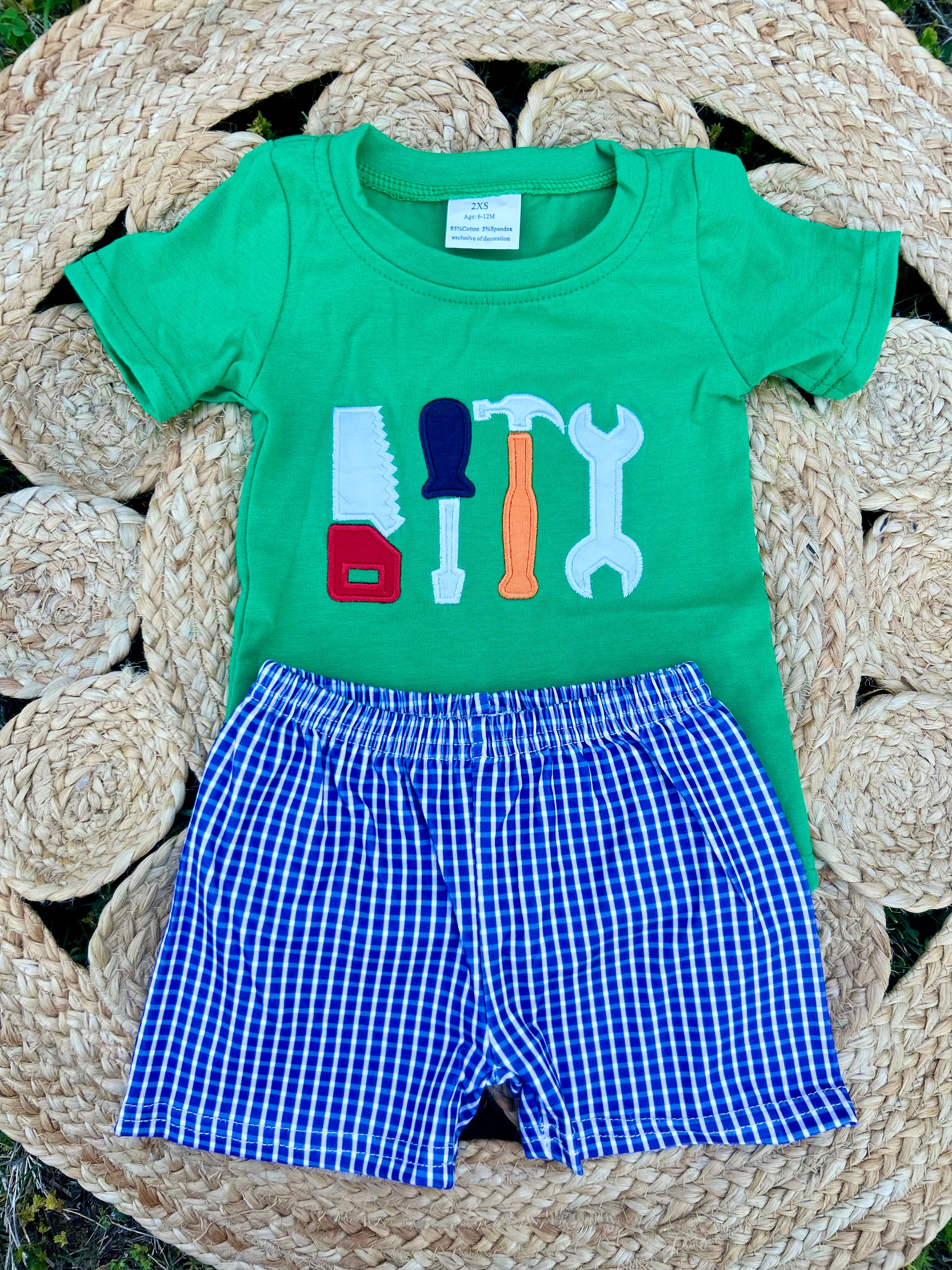 Embroidered Tools Short Set - Preorder