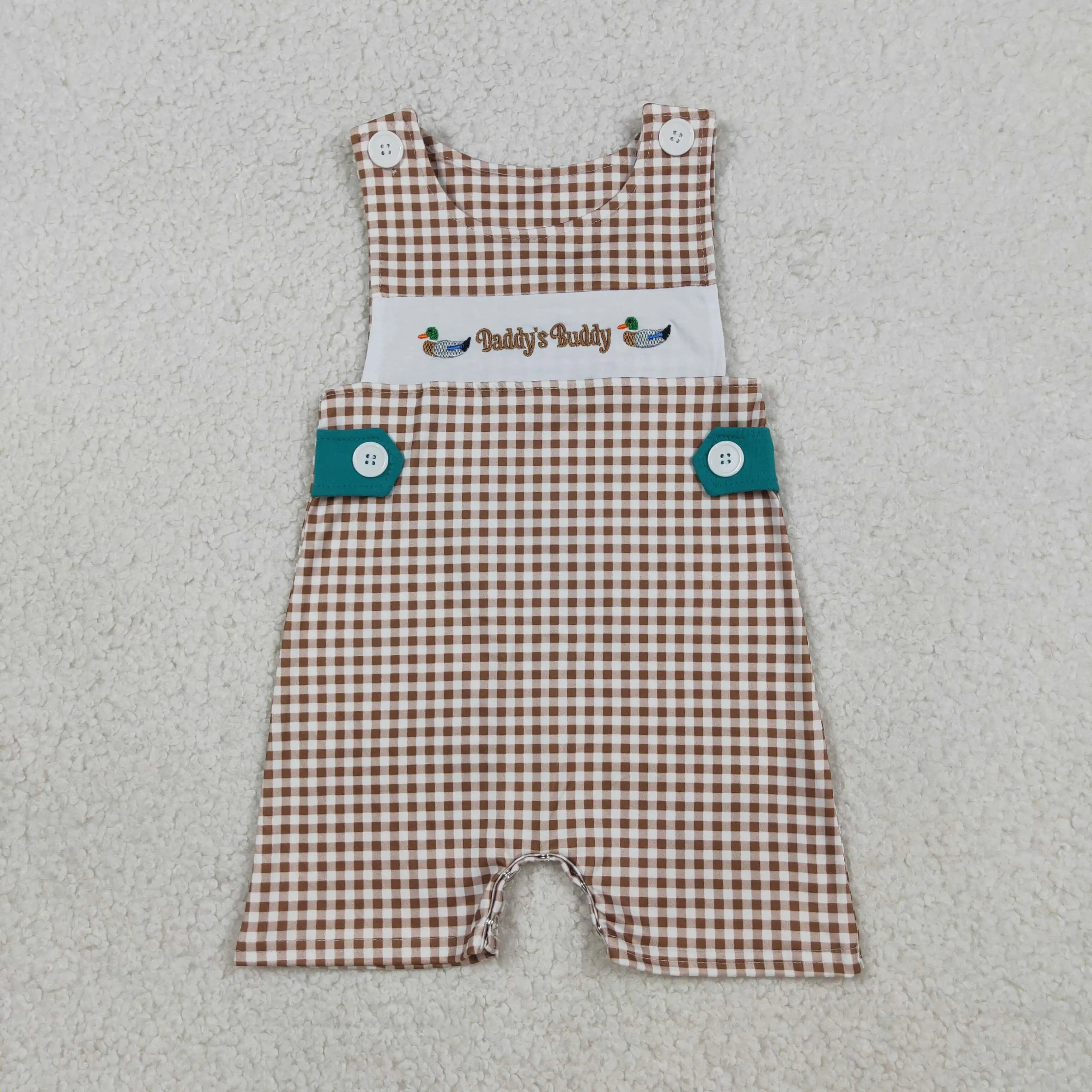 Embroidery Daddy’s Buddy Duck Romper - Preorder