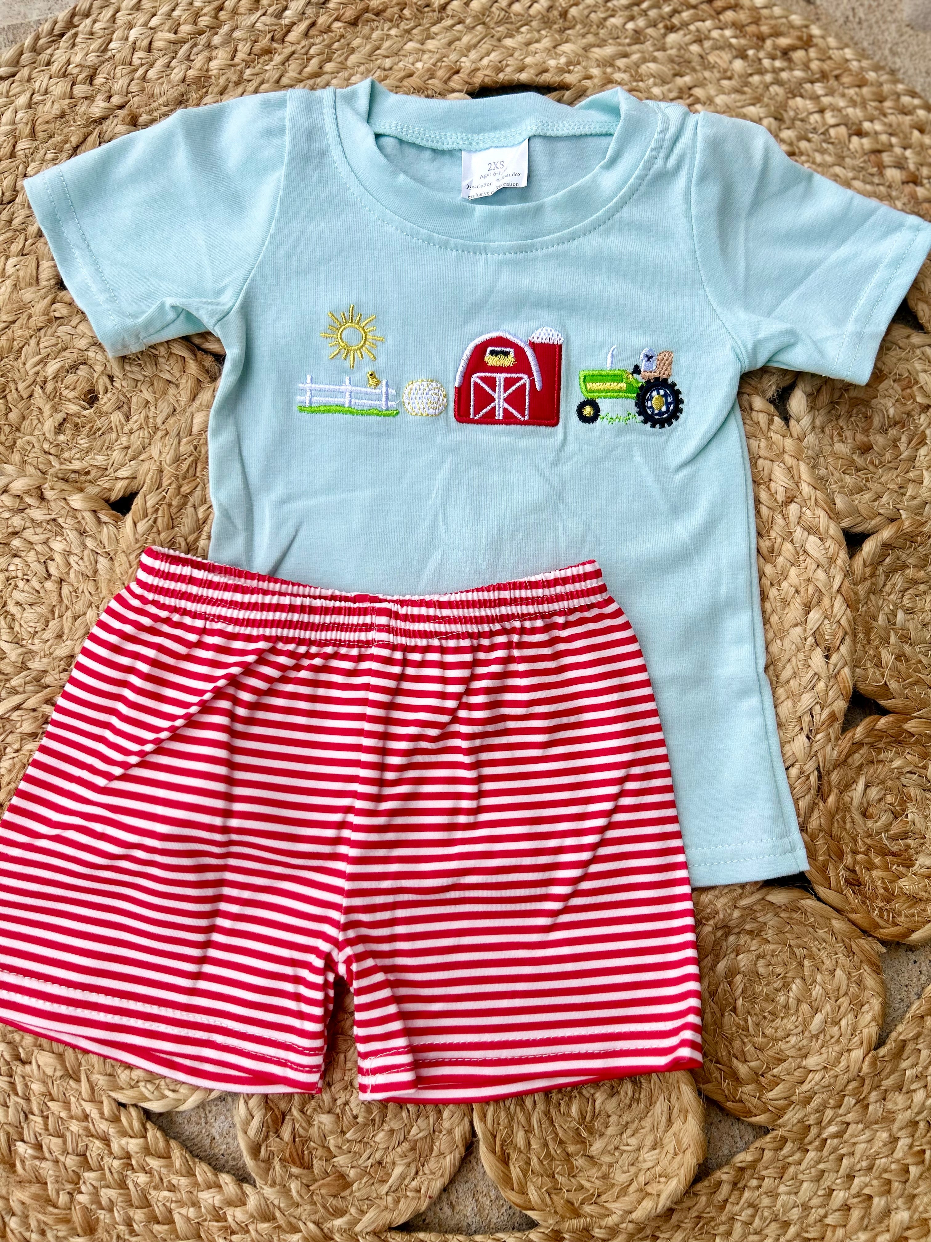 Embroidered Farm Set - Preorder