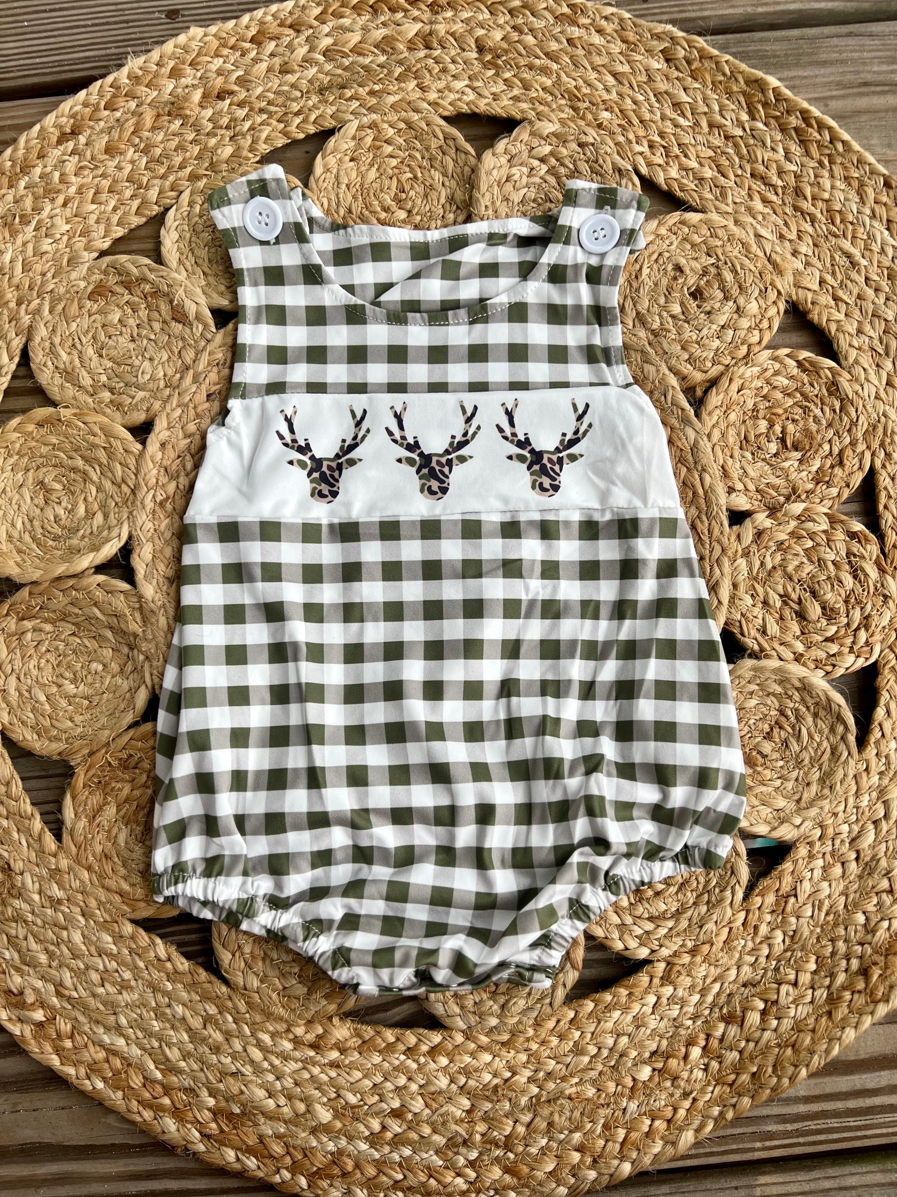 Deer Plaid Bubble - Preorder