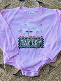 Pink Dove Hunt Name Bubble - CUSTOM