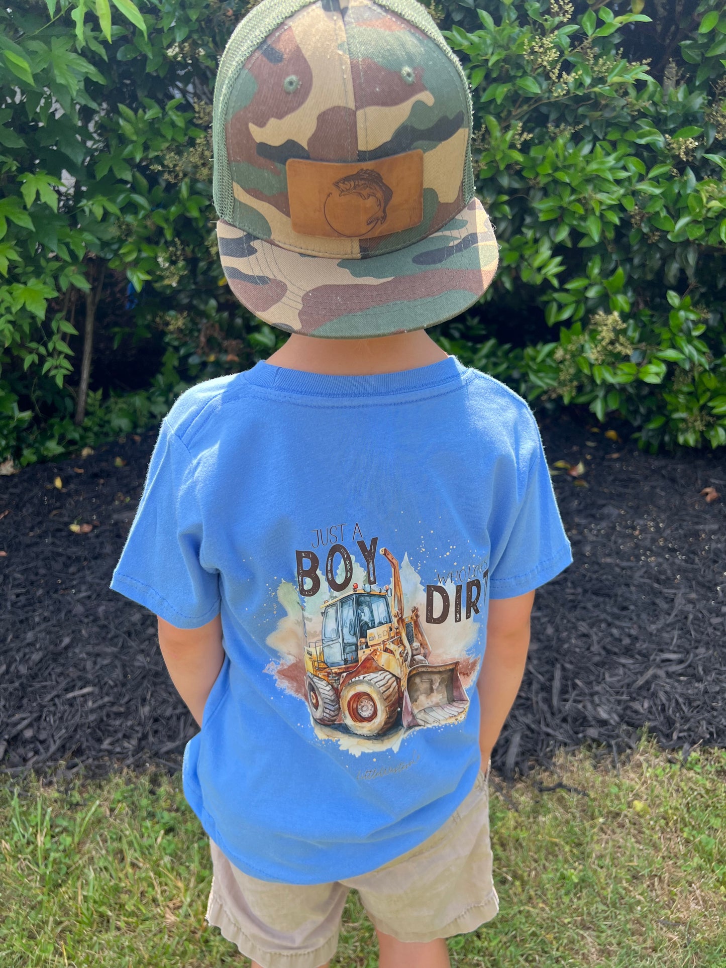 Just a boy who loves dirt