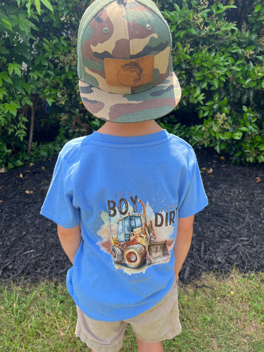 Just a boy who loves dirt