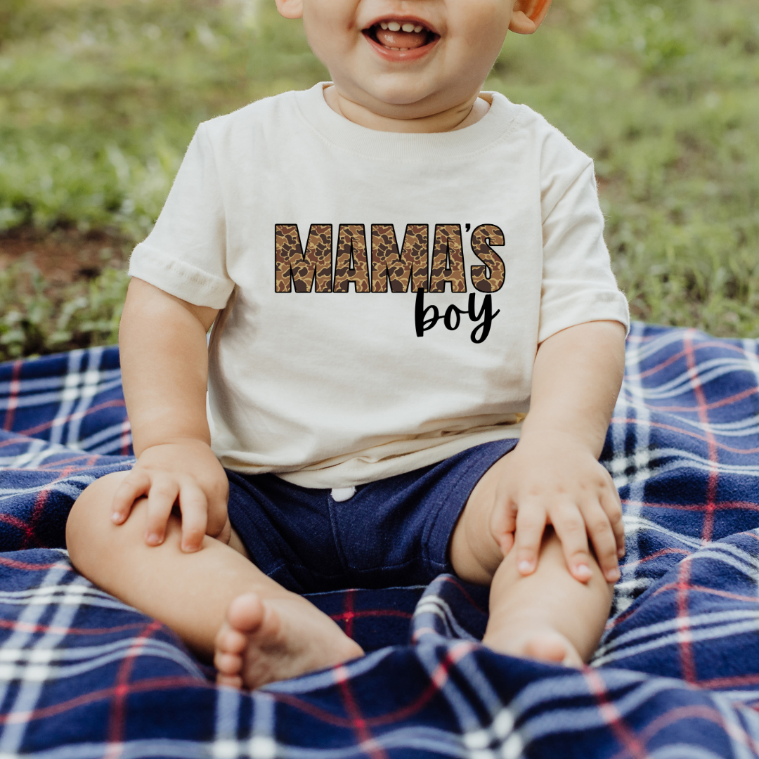 Mama’s Boy Brown Camo | Natural