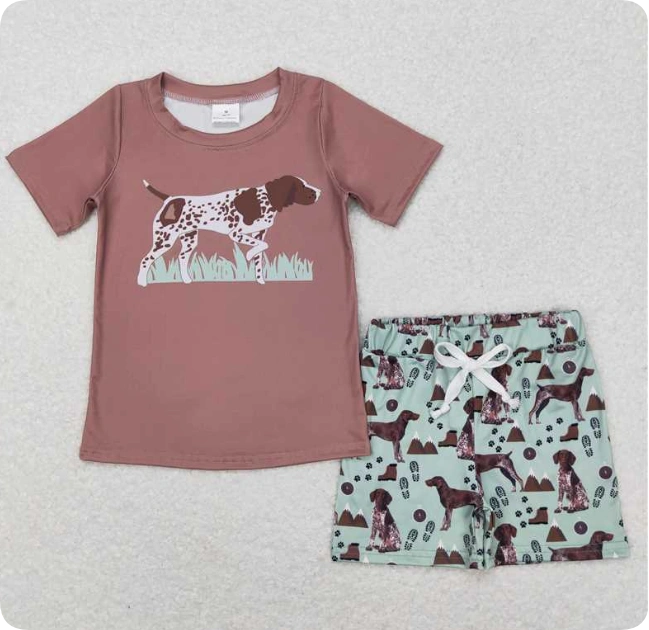GSP Printed Shorts Set - Preorder