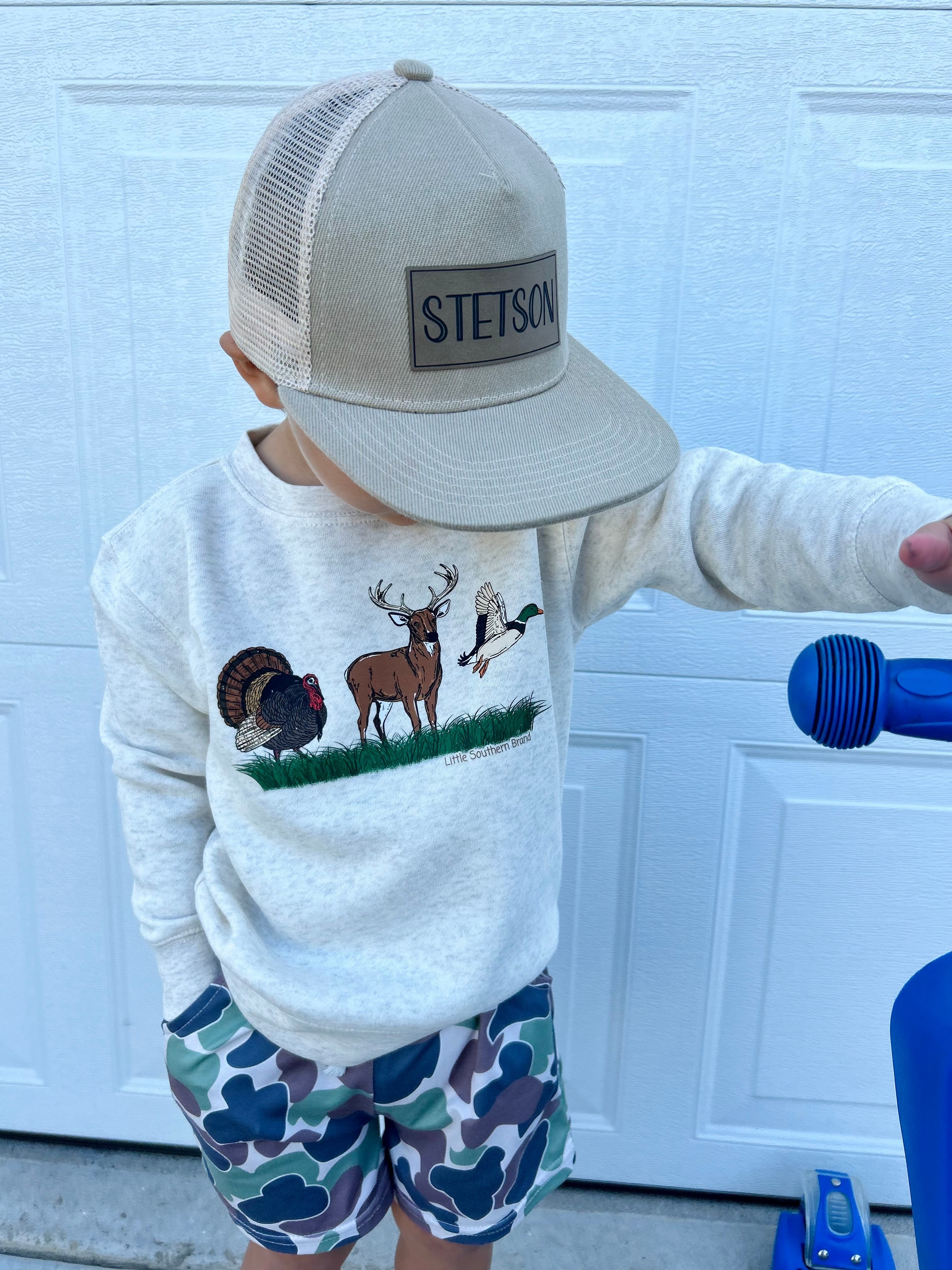 Turkey, Deer, Duck Crewneck