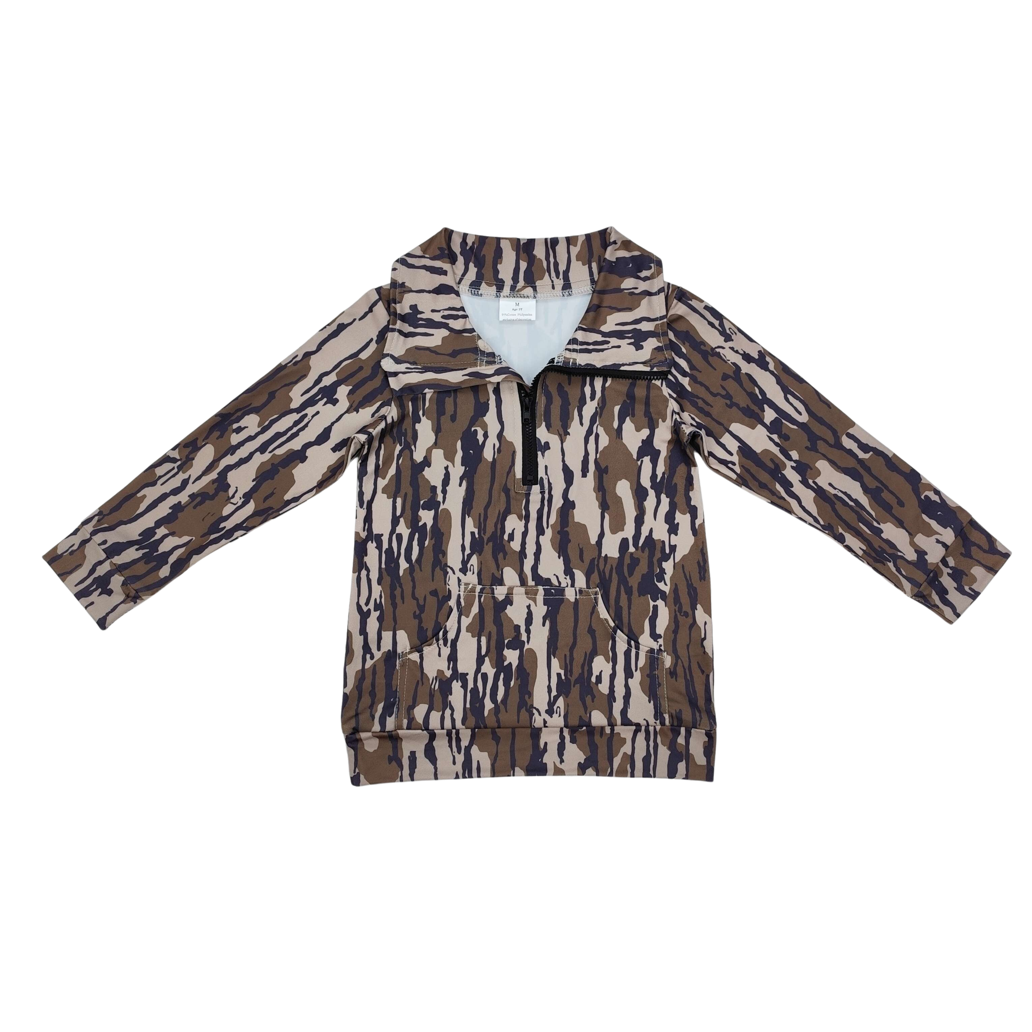 Dark Camo Pullover - Preorder