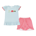 Embroidered Girls Farm Set - Preorder