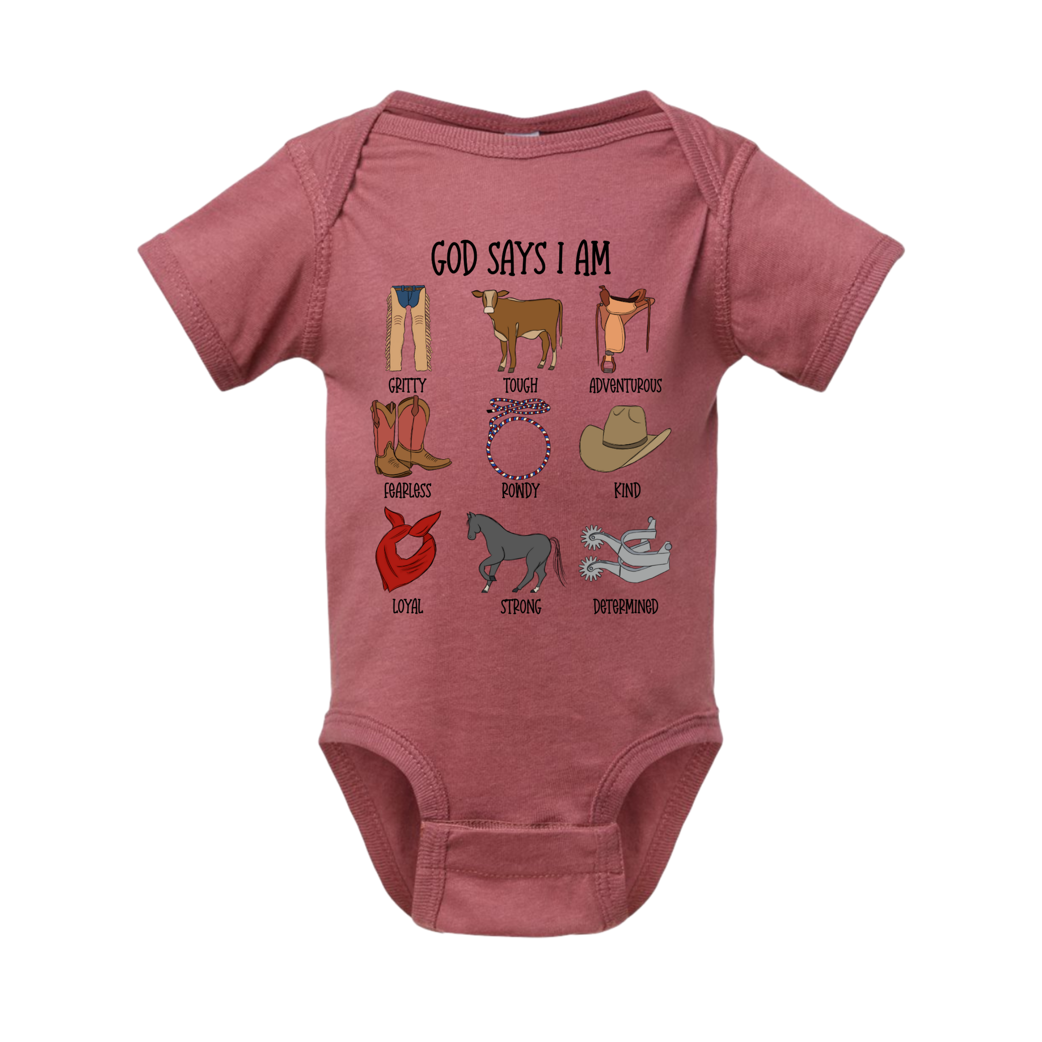 God Says I am (Cowboy) - Rouge