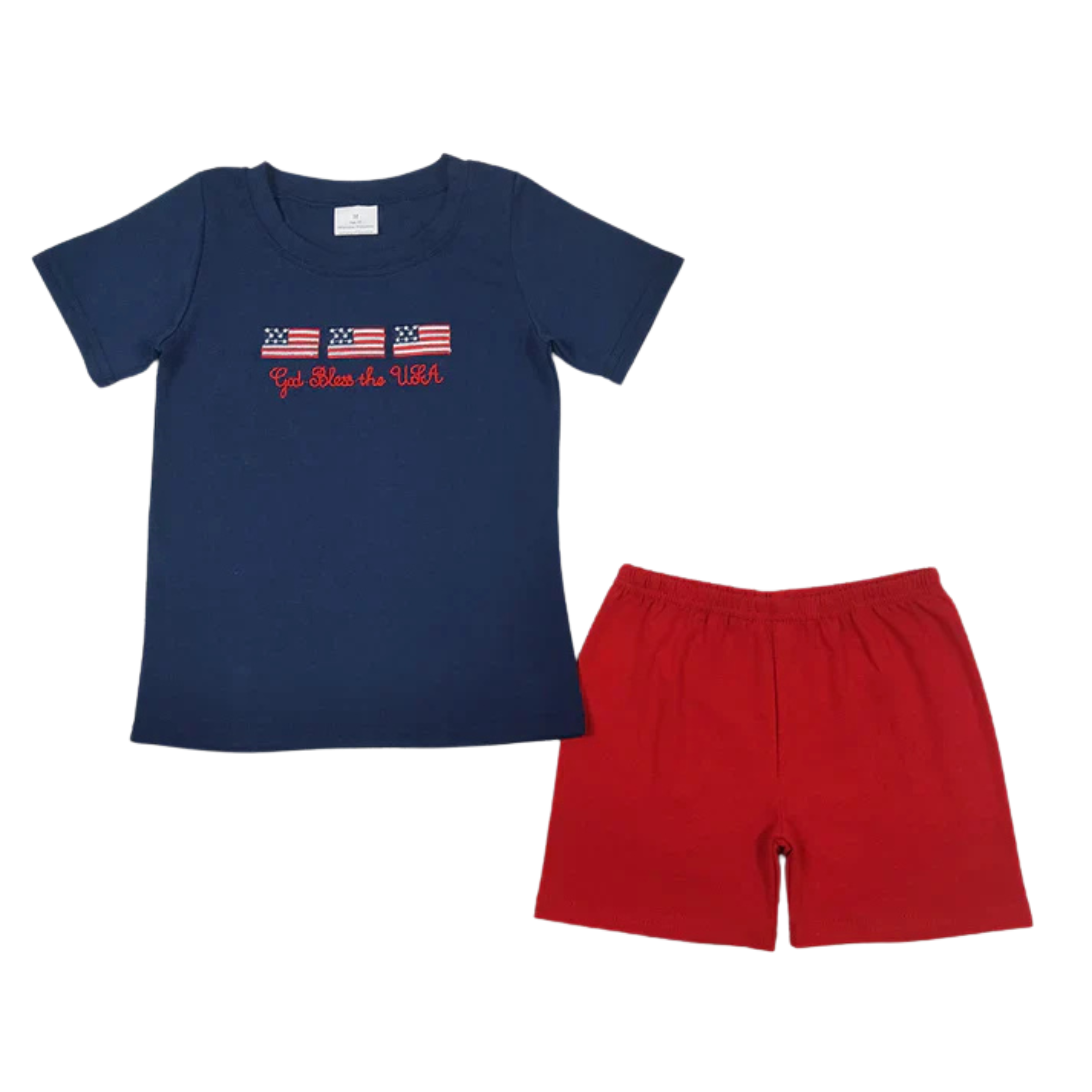 Embroidered God Bless The USA Set - Preorder