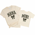 Retro Camo Mama + Mini Duo - Natural
