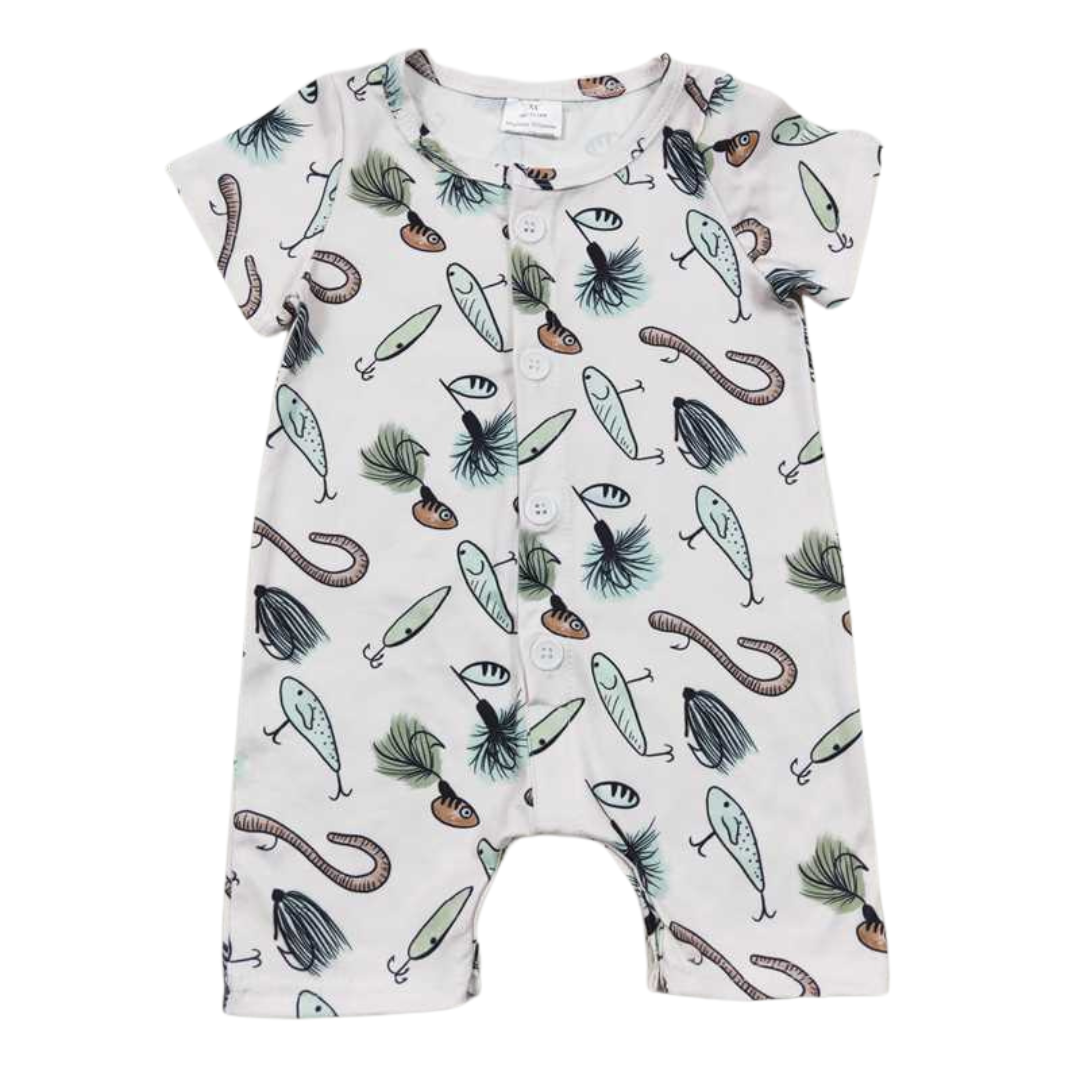 Fishing Lure Romper - Preorder
