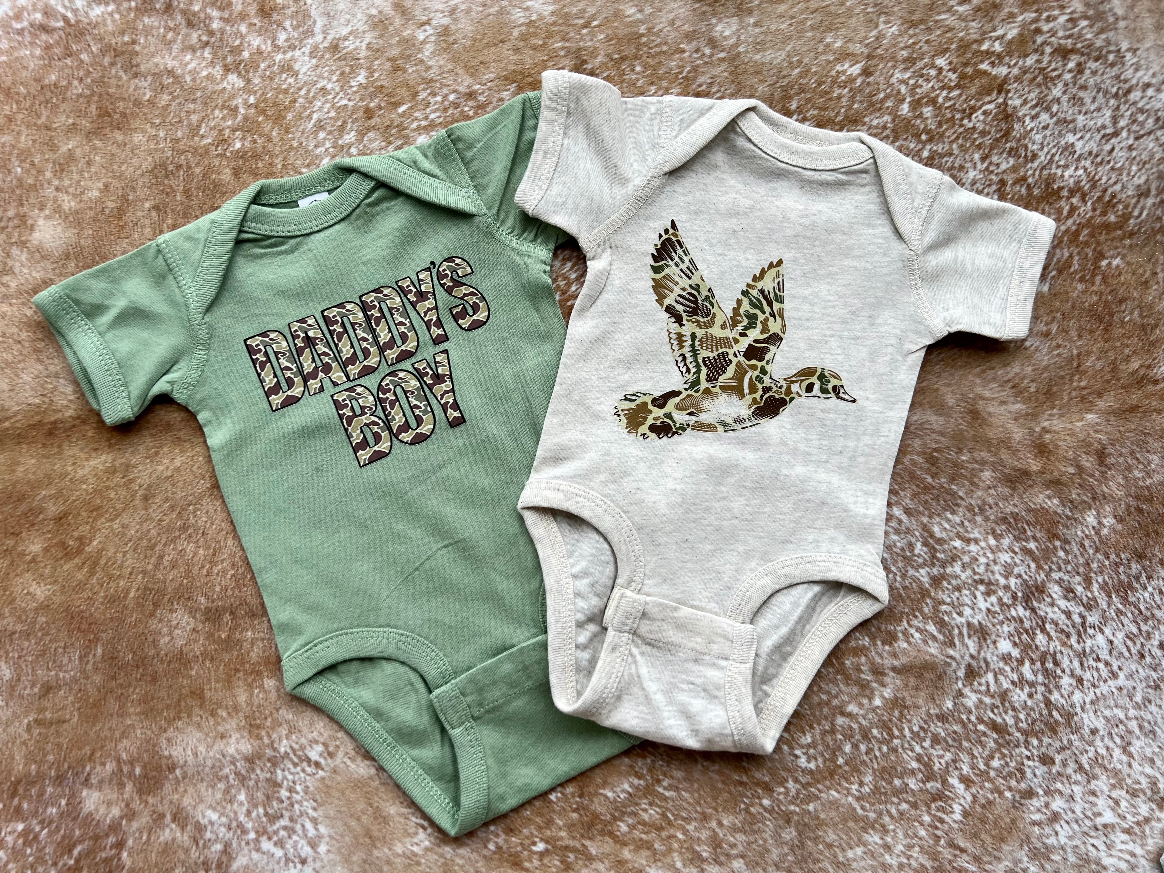 Daddy’s Boy Sage Onesie
