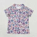 Spring Camo Button Up Shirt - Preorder