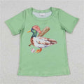 Green Baseball Duck Tee - Preorder