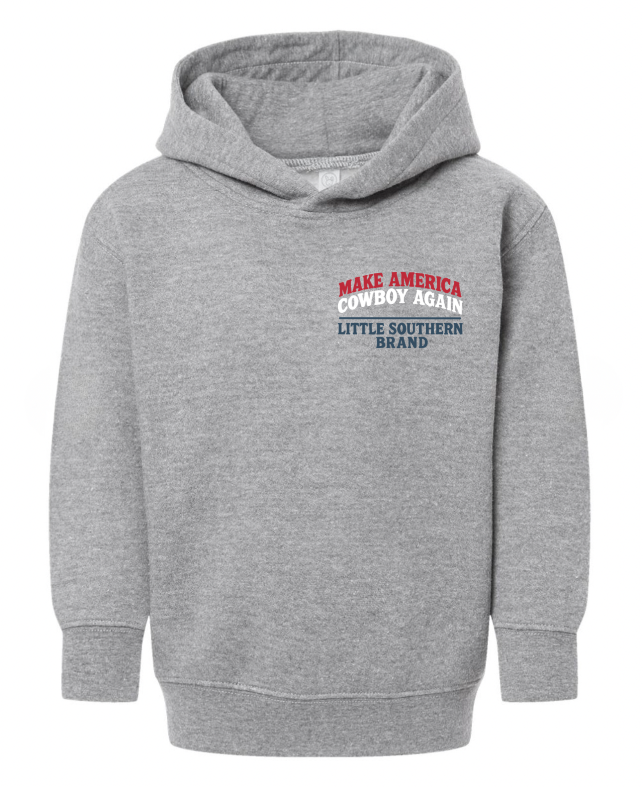 Make America Cowboy Again Hoodie - Grey