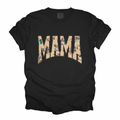 Duck Print MAMA Comfort Colors Tee - Black