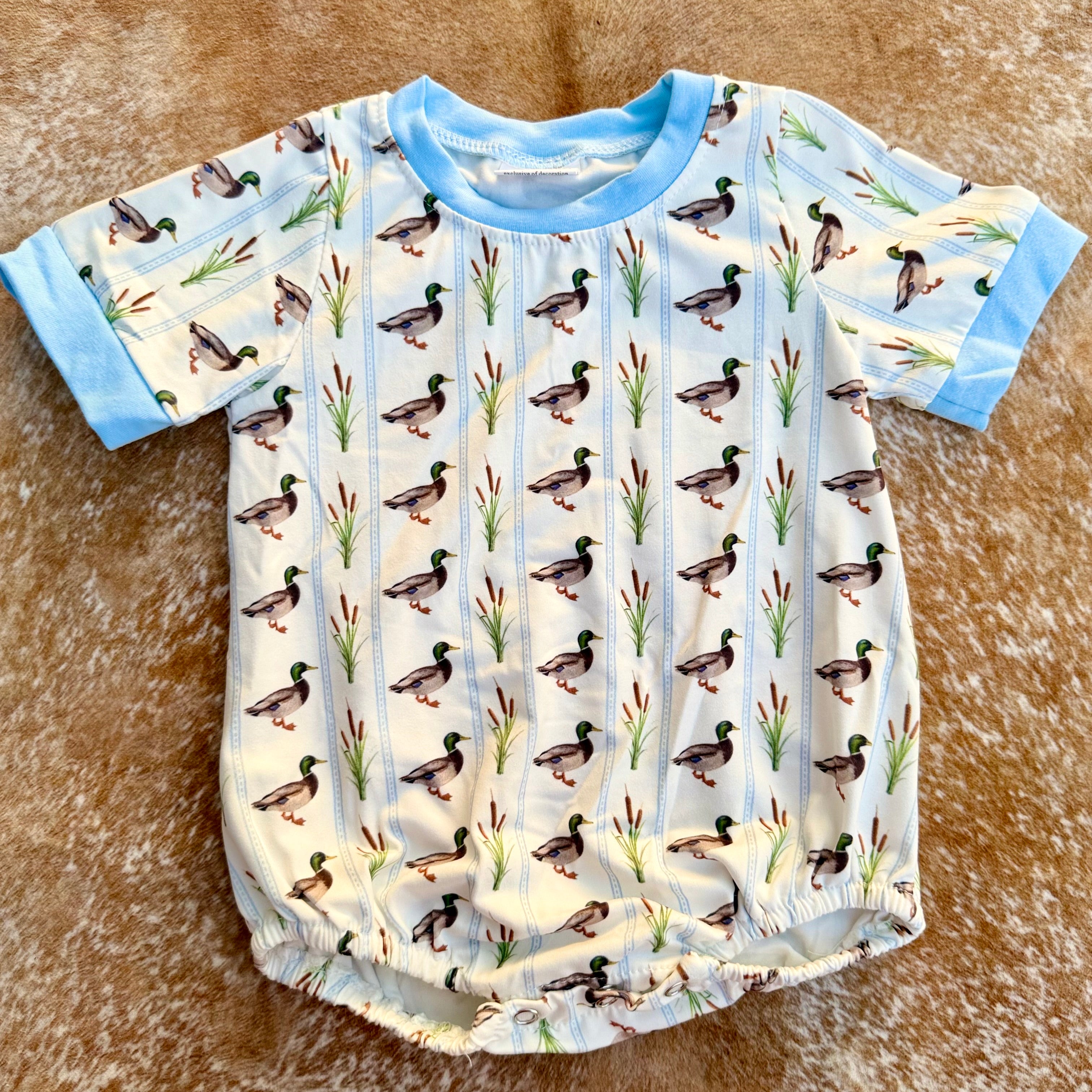 Ducks Bubble Romper