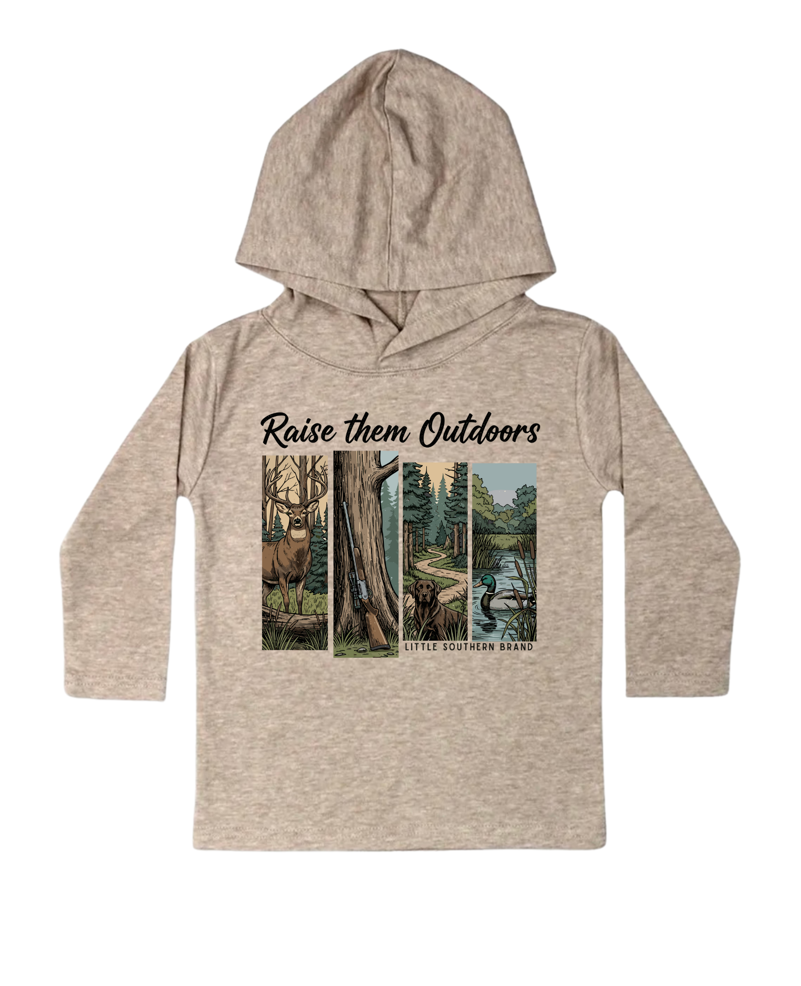 Raise Them Outdoors Hooded Long Sleeve
