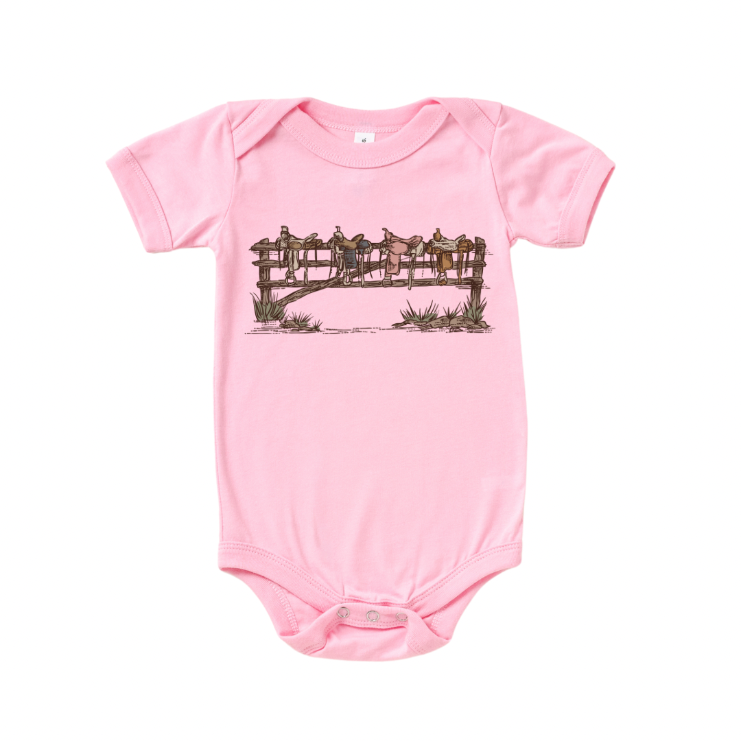 Vintage Saddle Onesie