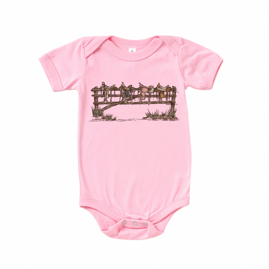 Vintage Saddle Onesie