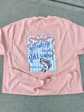 He Leads Me Psalms 23:2 Shirt - Peachy