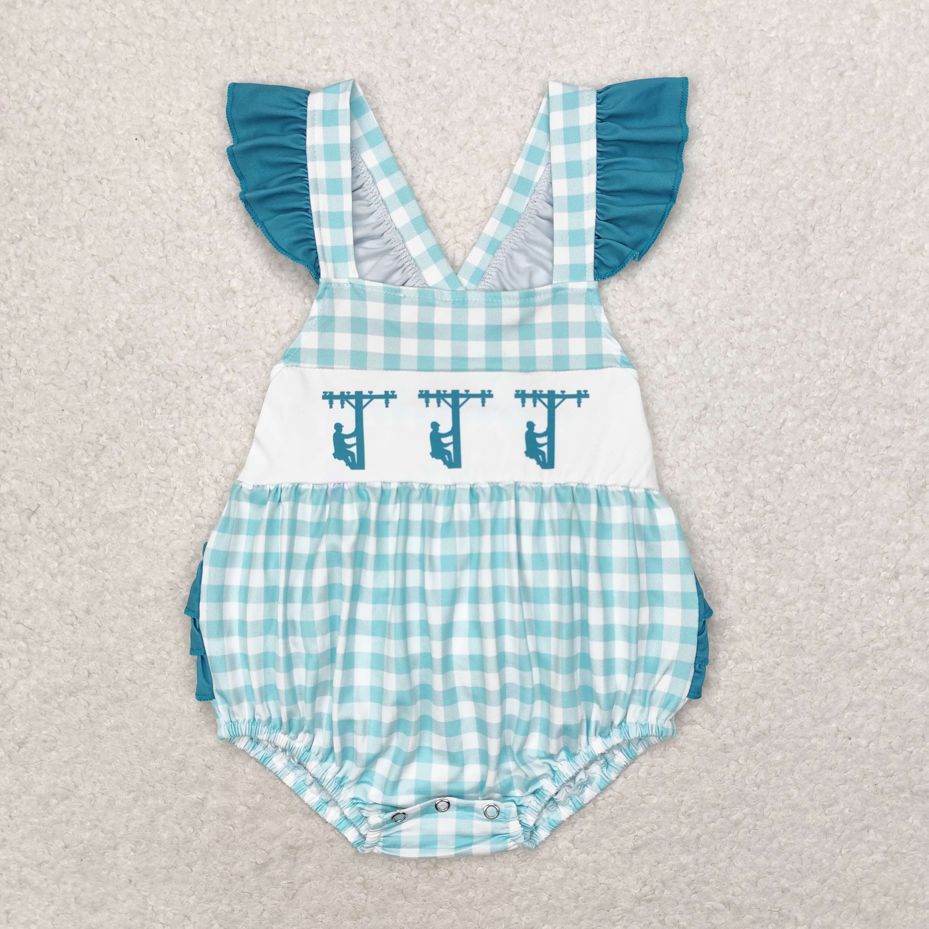Lineman Romper Girls - Preorder