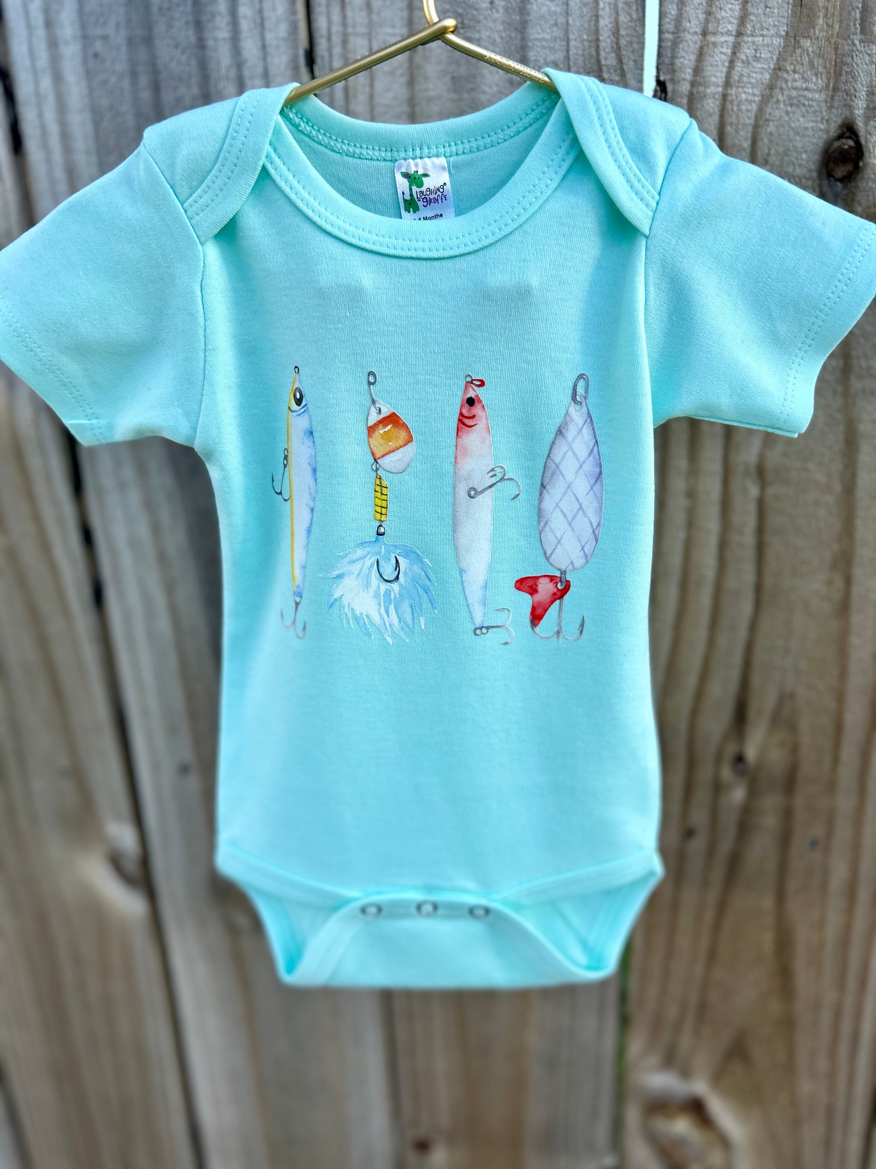 Fishing Lures Bodysuit - Chill