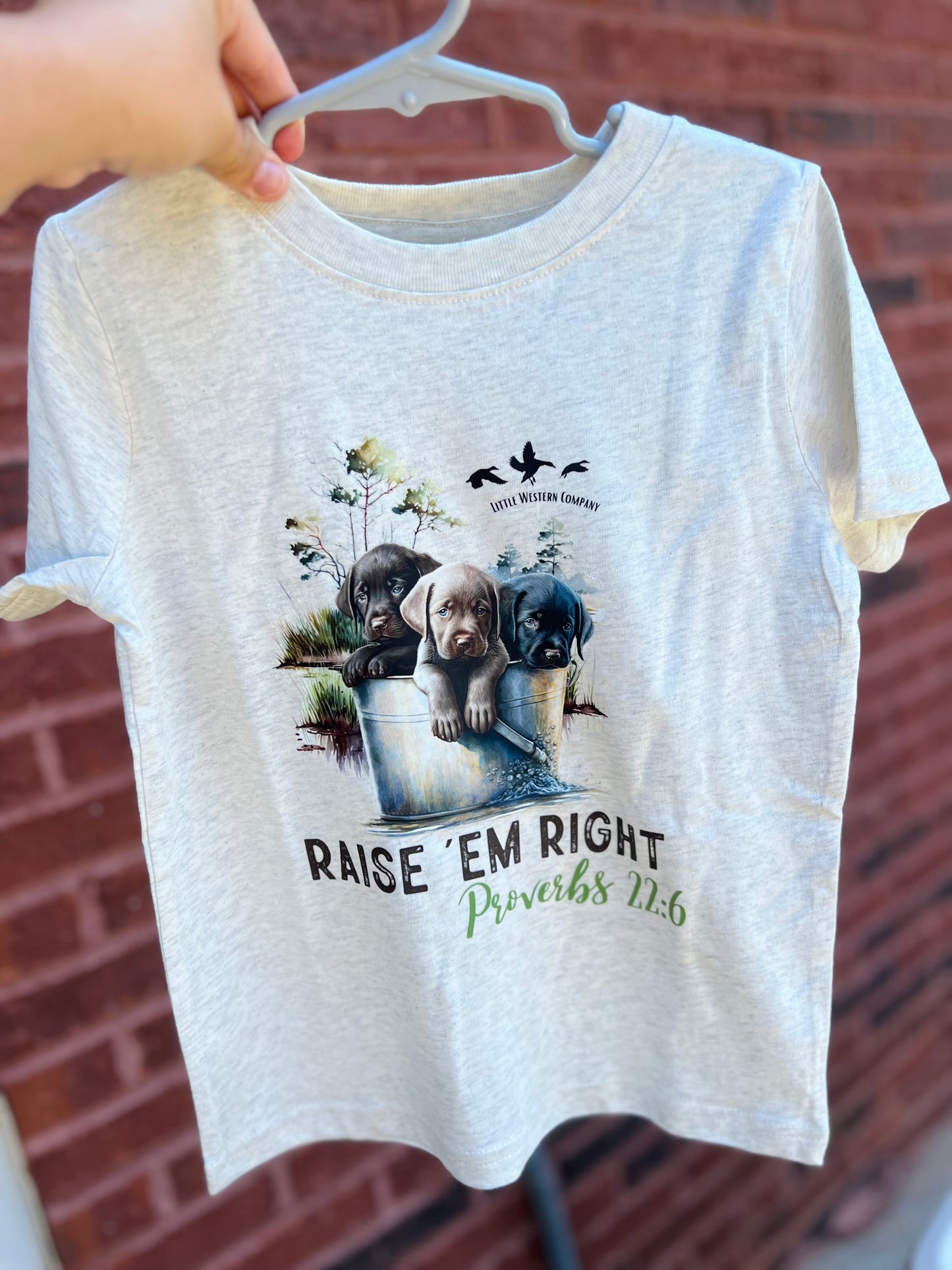Raise ‘em Right Proverbs 22:6 - Front Design