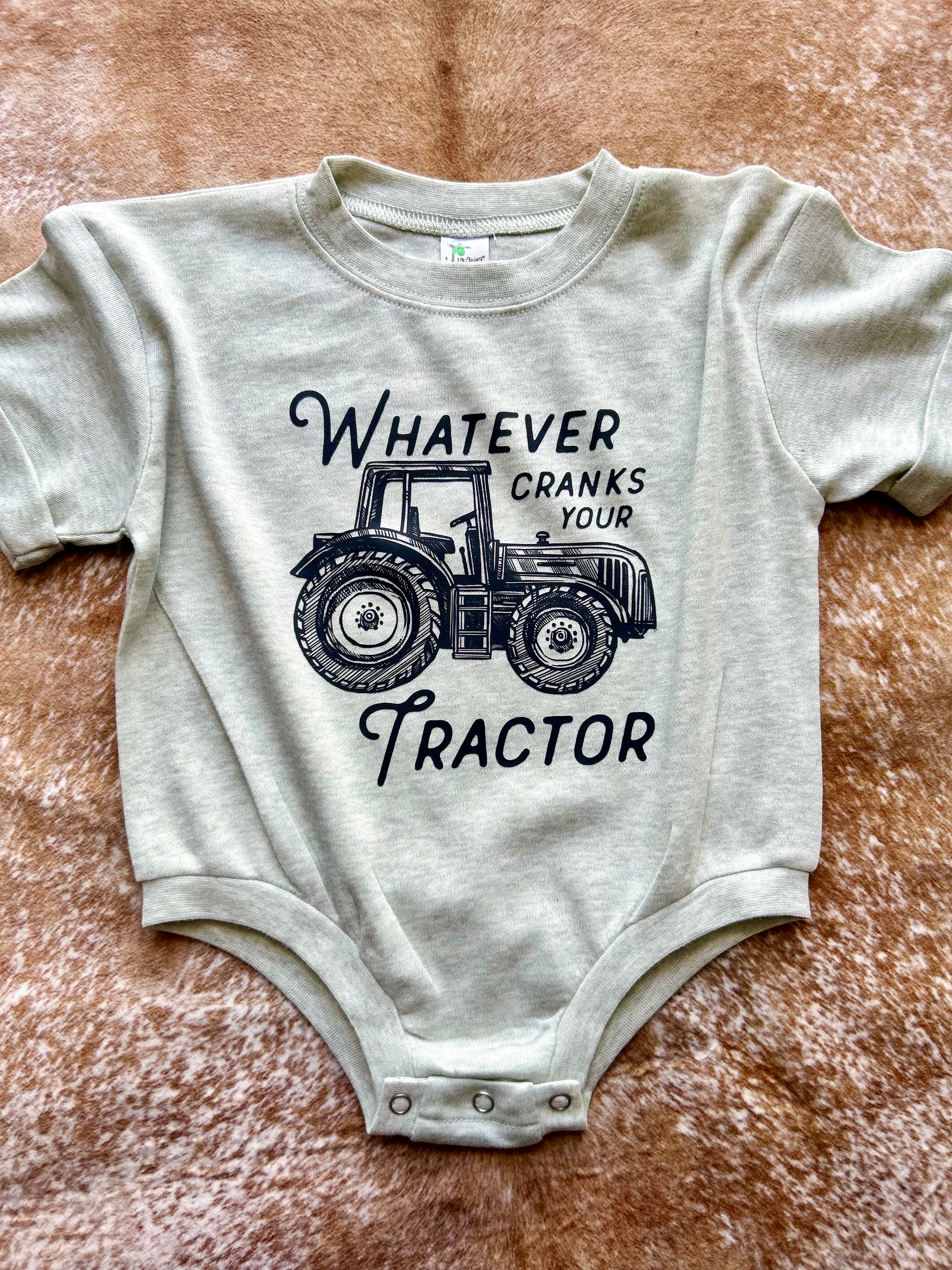 Whatever Cranks Your Tractor Bubble