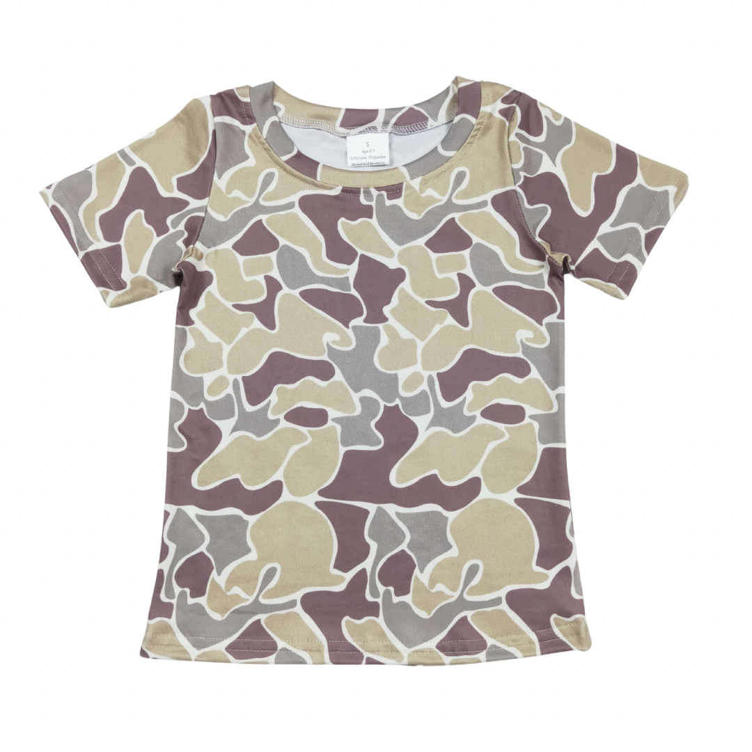 Neutral Camo Short Sleeve - Preorder